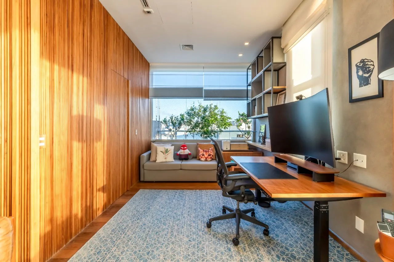 Cobertura com piscina no terraço, vista aberta e projeto lindo em prédio com lazer, na Vila Madalena – 21113