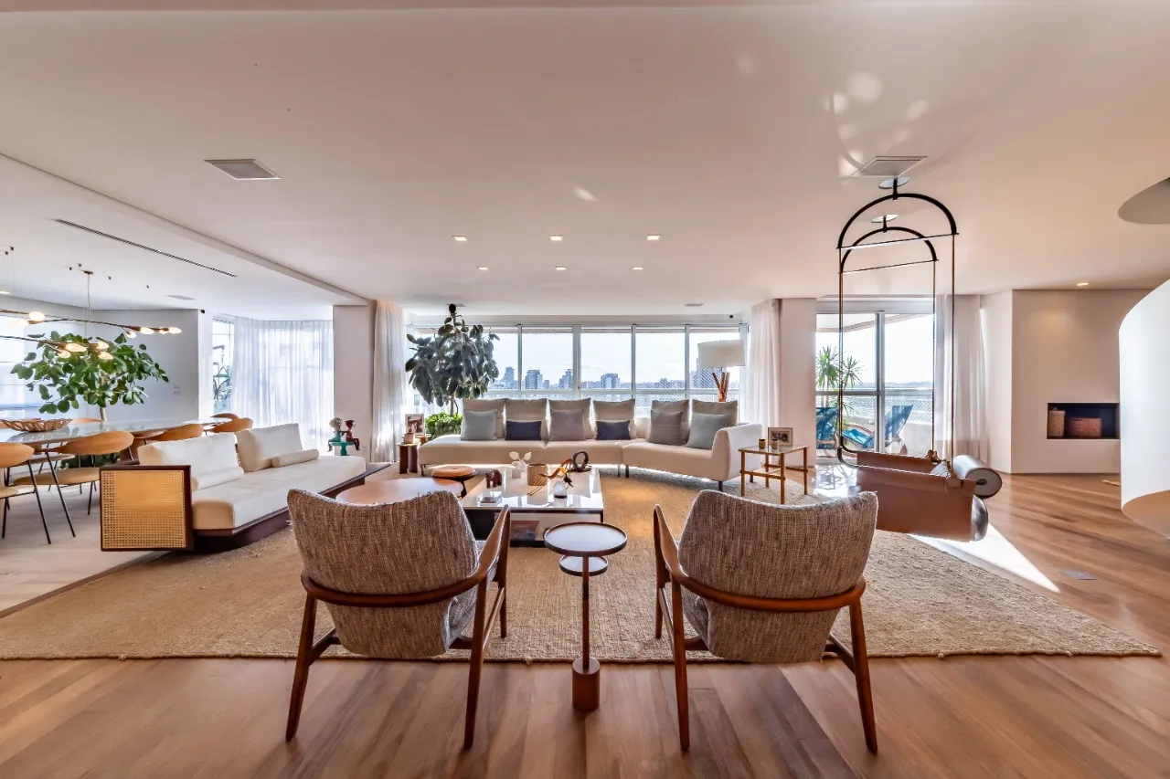 Cobertura com piscina no terraço, vista aberta e projeto lindo em prédio com lazer, na Vila Madalena – 21113