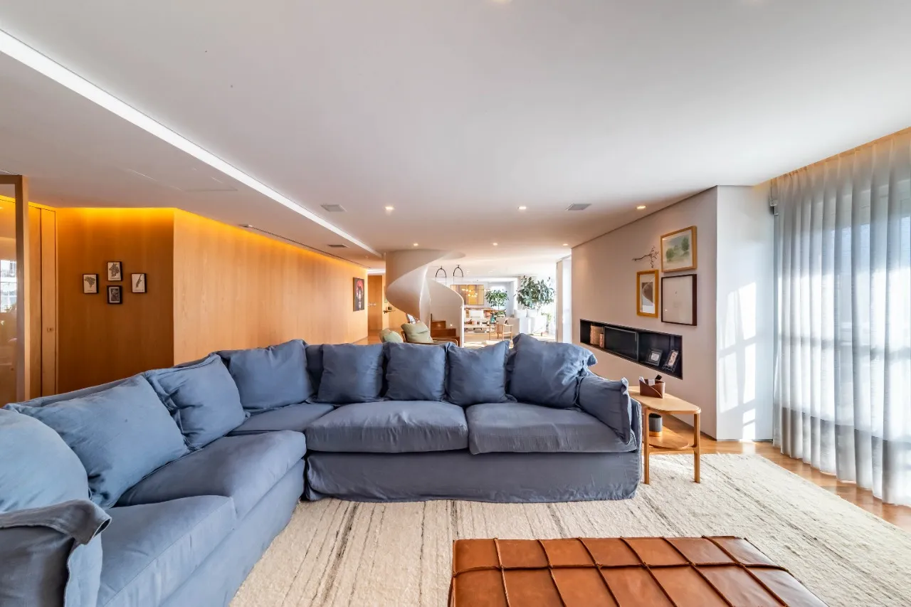 Cobertura com piscina no terraço, vista aberta e projeto lindo em prédio com lazer, na Vila Madalena – 21113