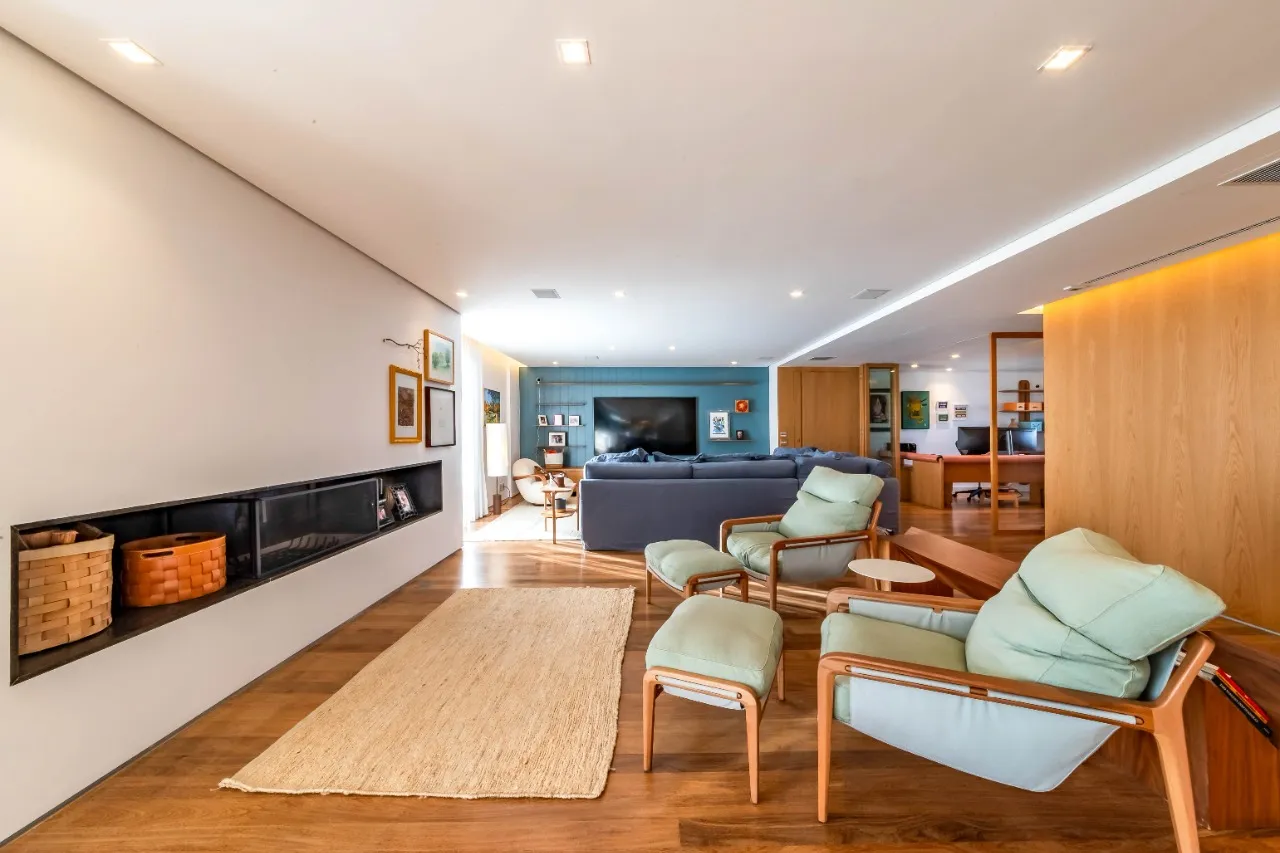 Cobertura com piscina no terraço, vista aberta e projeto lindo em prédio com lazer, na Vila Madalena – 21113