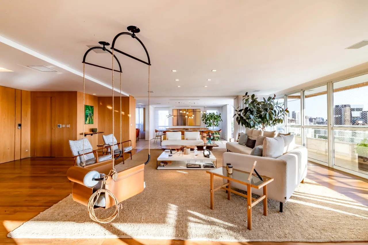 Cobertura com piscina no terraço, vista aberta e projeto lindo em prédio com lazer, na Vila Madalena – 21113