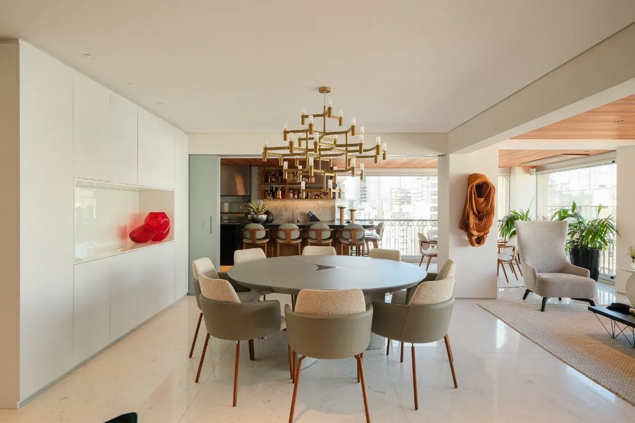 Apartamento com projeto Marcus Lima, andar alto e vista livre, em um dos melhores prédios da Vila Nova – AP1236