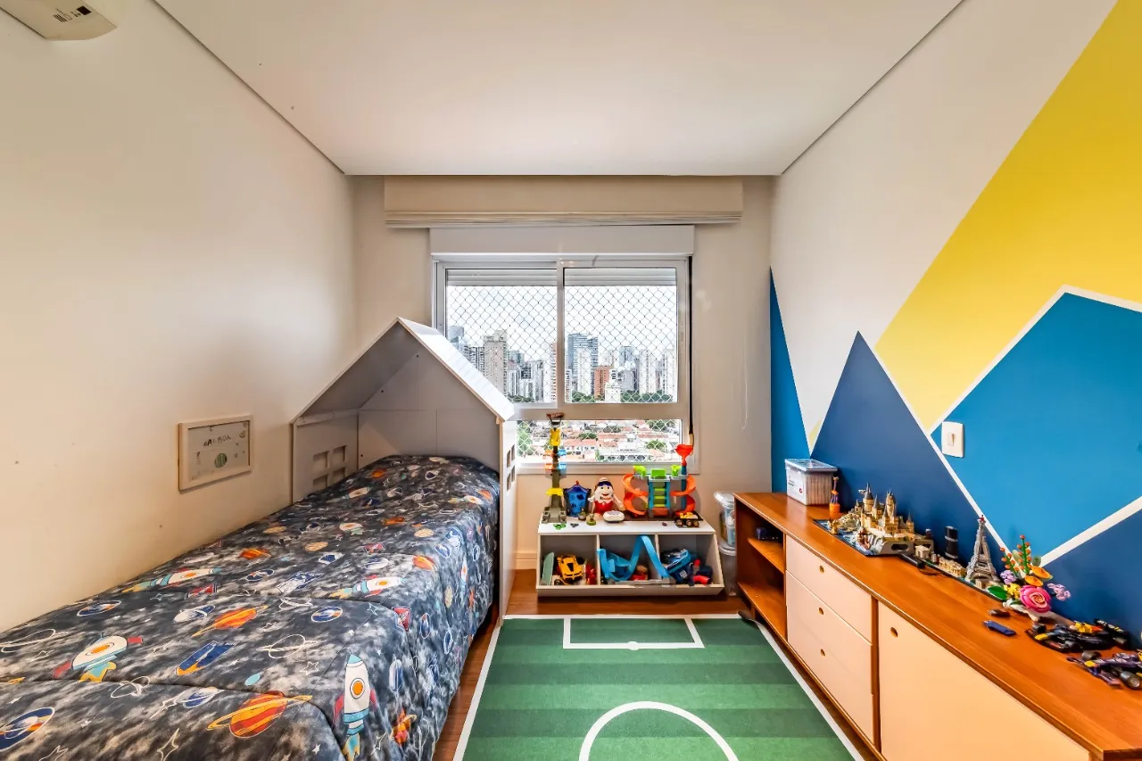 Apartamento mobiliado com duas varandas, marcenaria personalizada e luz natural, no Brooklin. – 21368