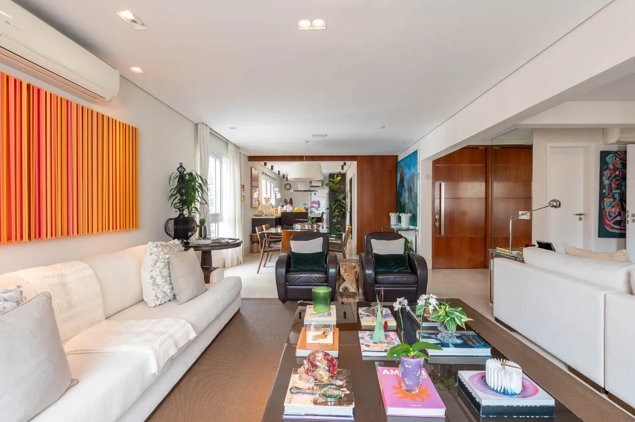 Apartamento à venda no Jardim Paulista com varanda, ambientes integrados e muita luz natural – 21409