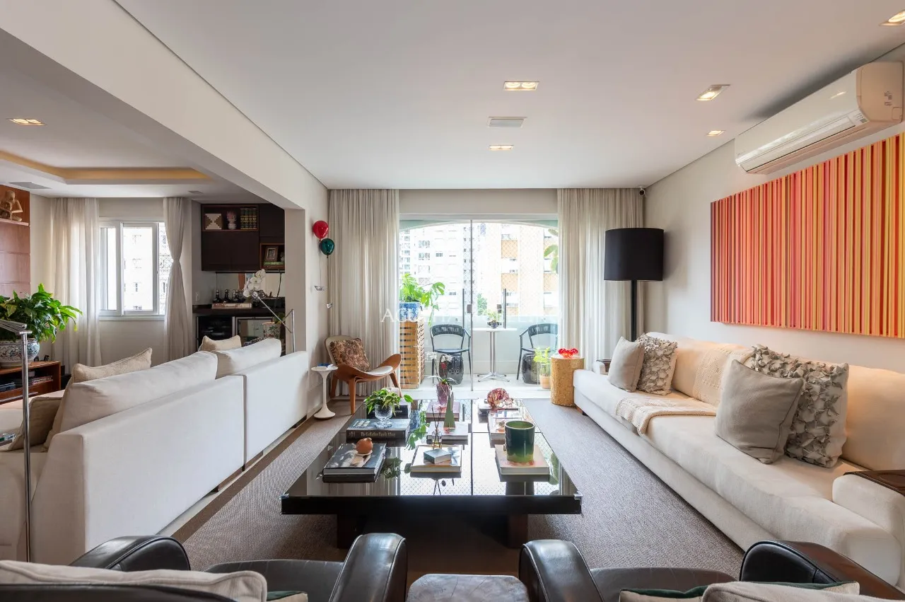 Apartamento à venda no Jardim Paulista com varanda, ambientes integrados e muita luz natural – 21409