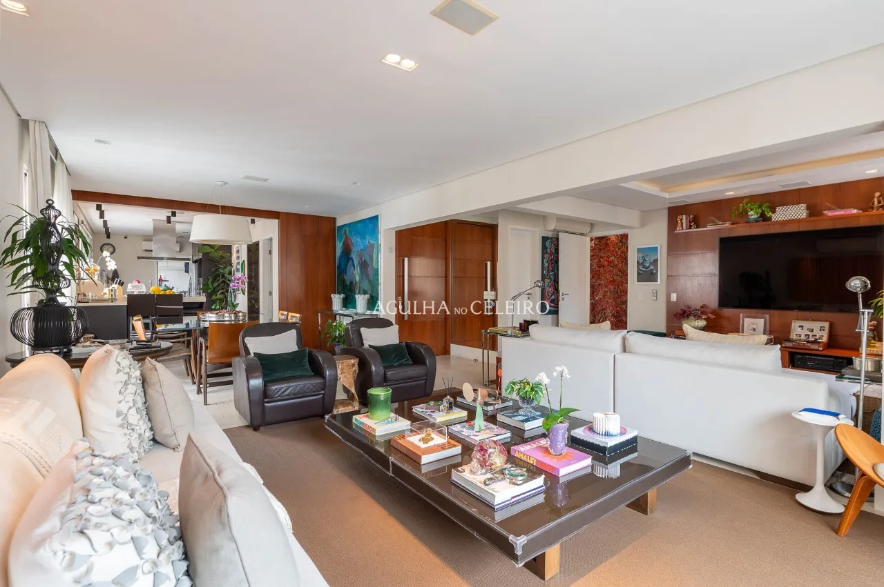 Apartamento à venda no Jardim Paulista com varanda, ambientes integrados e muita luz natural – 21409