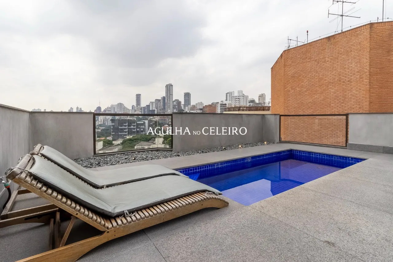 Cobertura maravilhosa à venda na Vila Madalena – CO0891