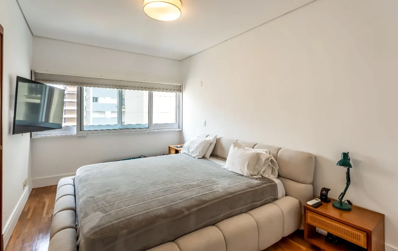 Apartamento com projeto integrado e bem disposto, em prédio charmoso no melhor do Jardim América. – 11823