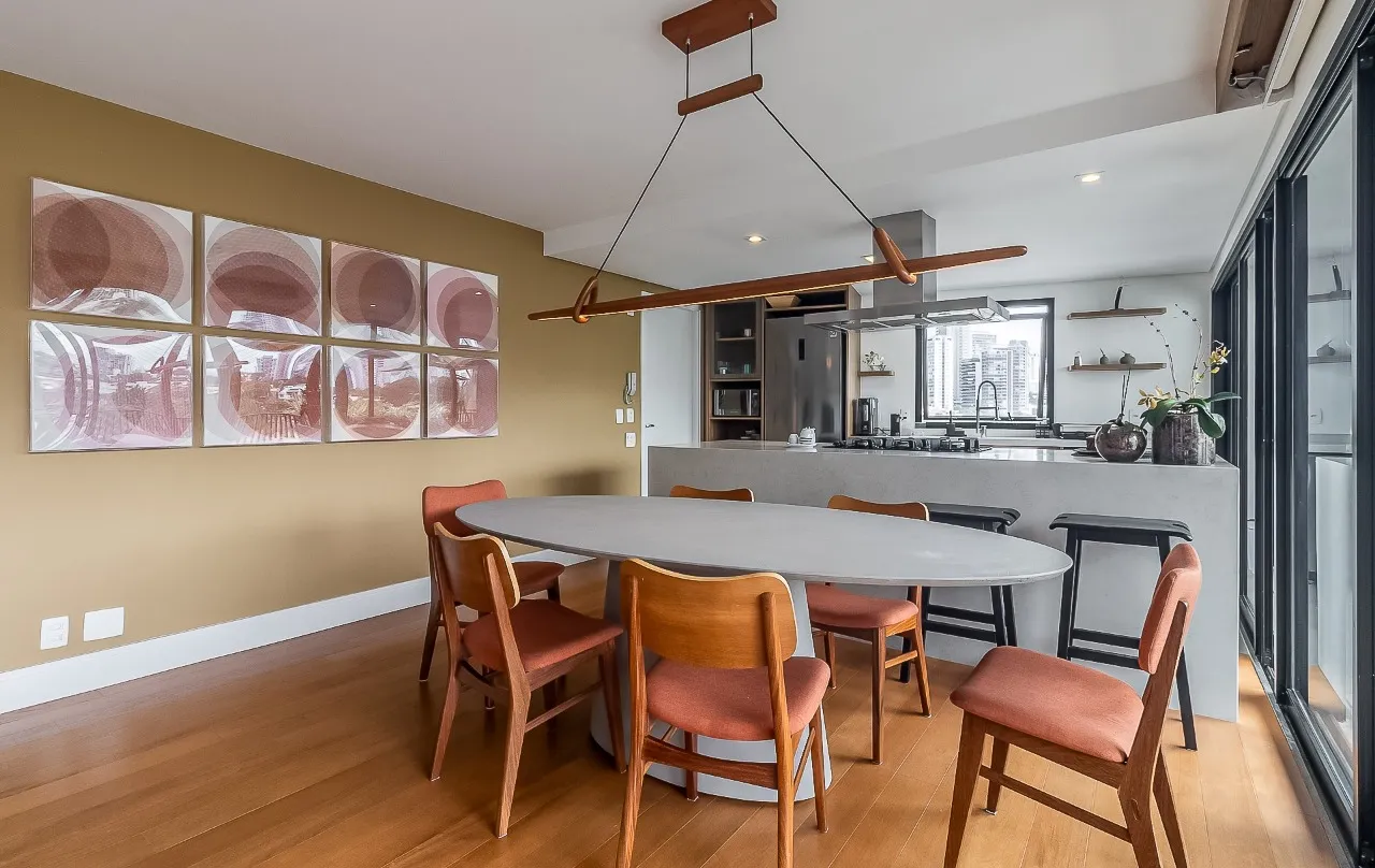 Apartamento iluminado, com uma reforma surpreendente e uma ótima vista, na Vila Madalena. – 13676