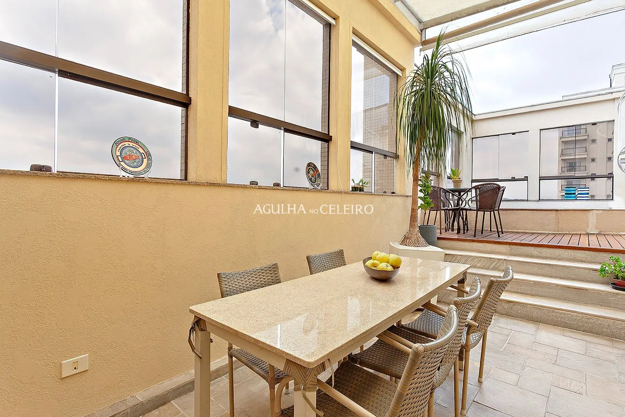 Cobertura com vista deslumbrante, sofisticação e privacidade em Moema. – 13997