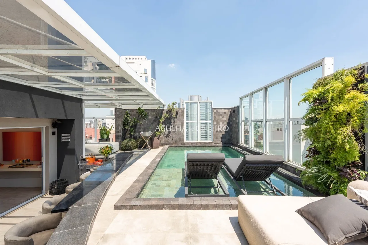 Cobertura incrível em condomínio clube à venda no Brooklin. – 21469