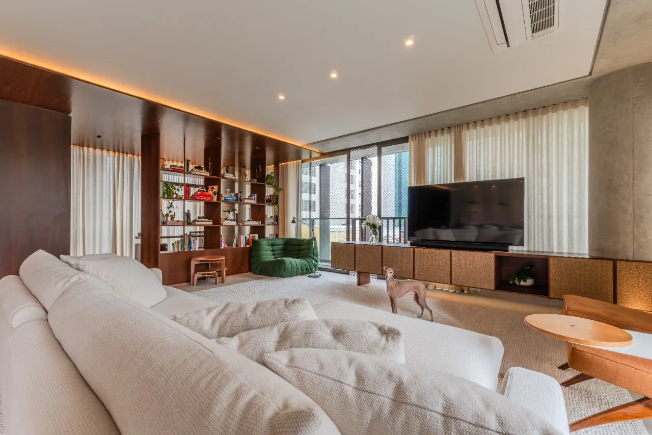 Apartamento contemporâneo assinado por Arthur Casas no Itaim. – 21536