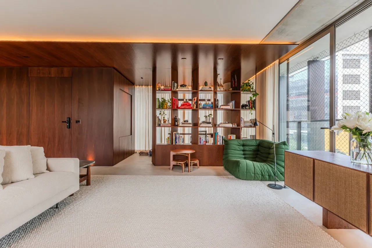 Apartamento contemporâneo assinado por Arthur Casas no Itaim. – 21536