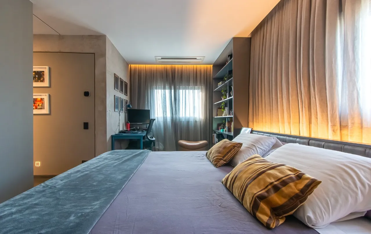 Viva nas alturas com muito conforte e elegância em apartamento mobiliado. – 21627