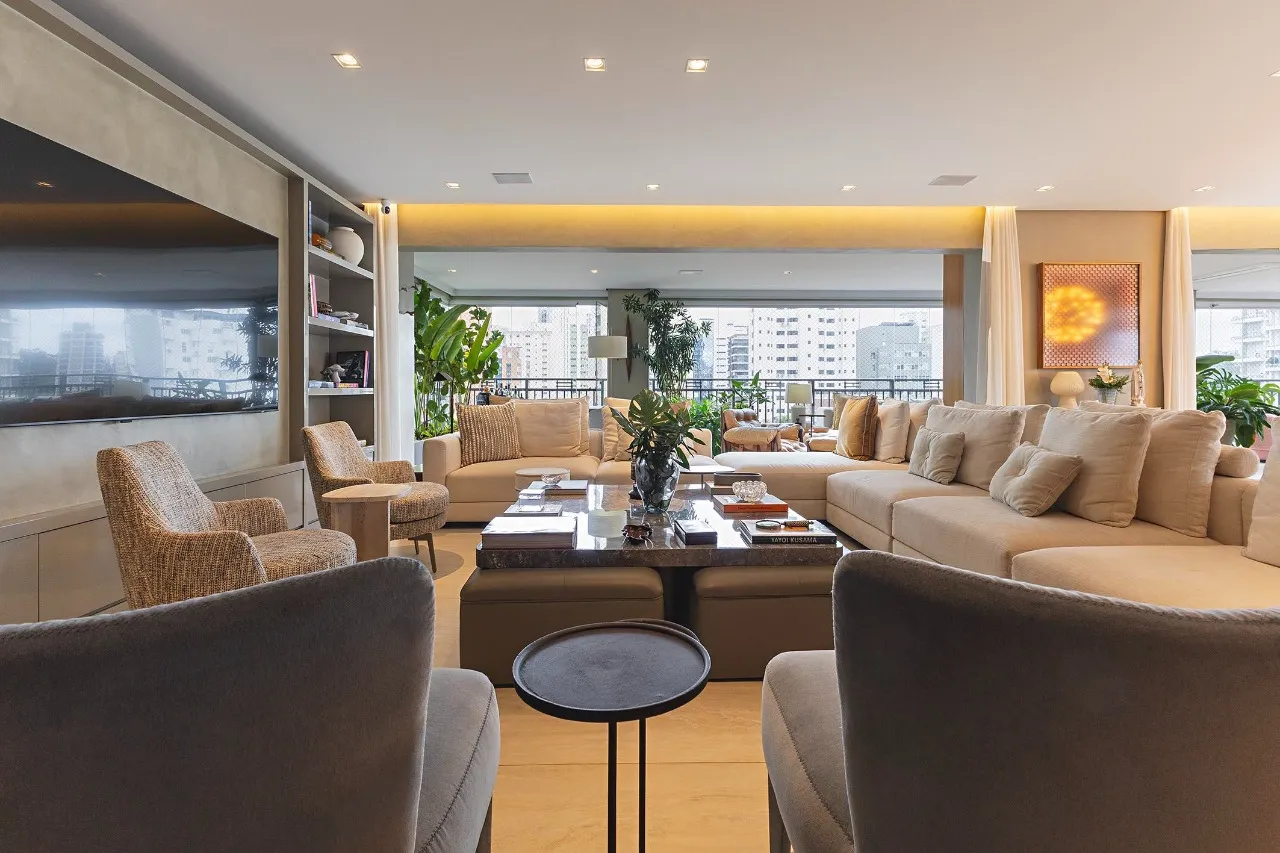 Apartamento mobiliado com lazer completo próximo ao Parque Ibirapuera. – 21653