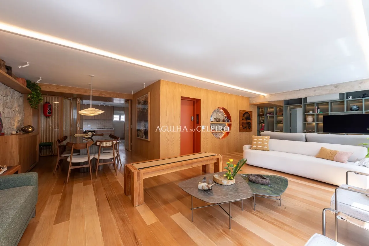 Apartamento com arquitetura autoral à venda no Jardins – Porteira Fechada. – 21617
