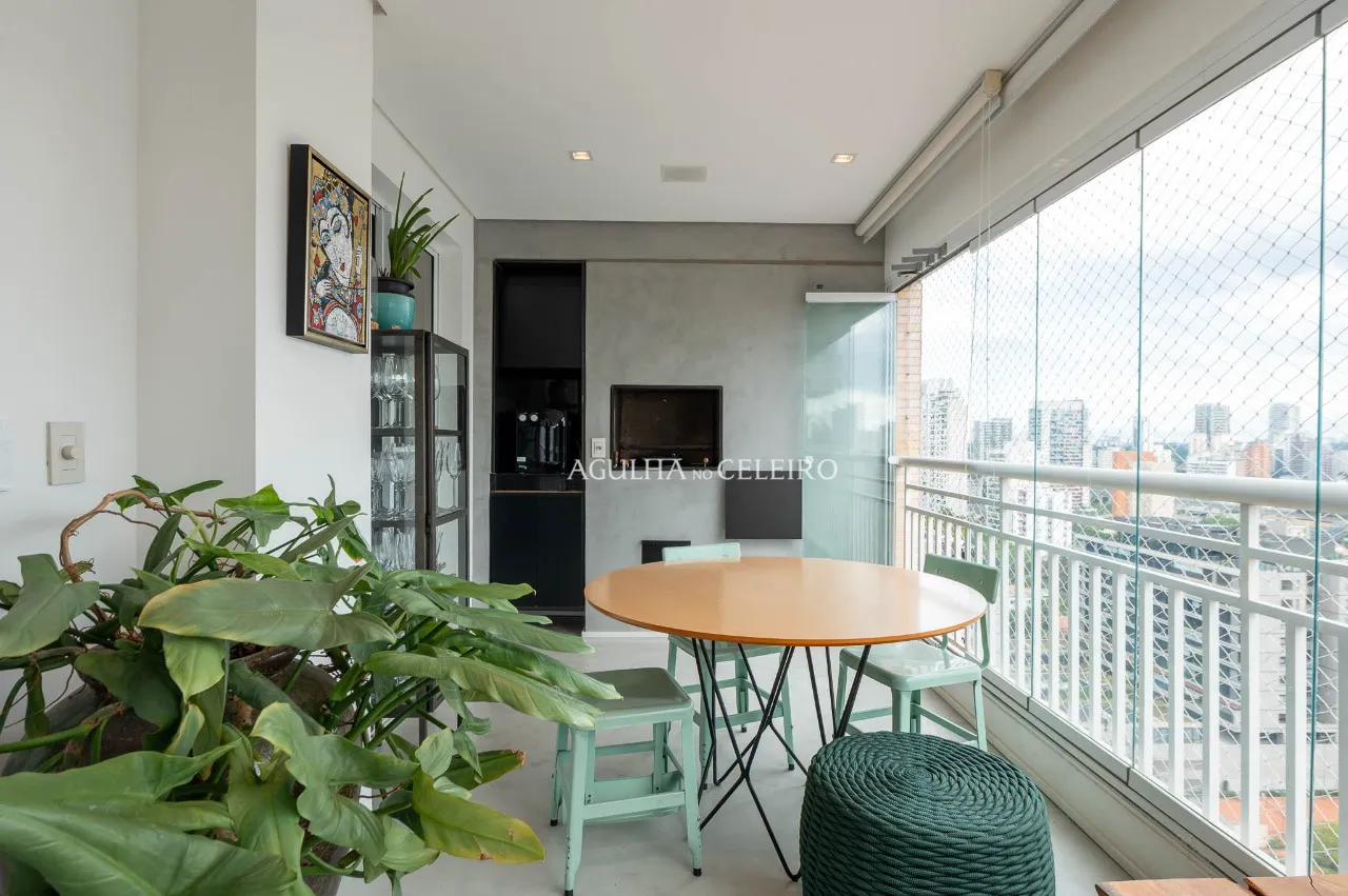 Apartamento com varanda gourmet à venda no Brooklin Novo. – 21674