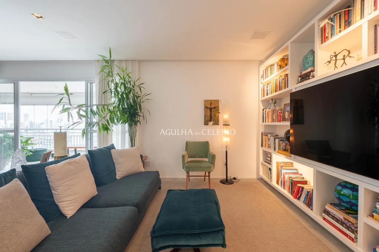 Apartamento com varanda gourmet à venda no Brooklin Novo. – 21674