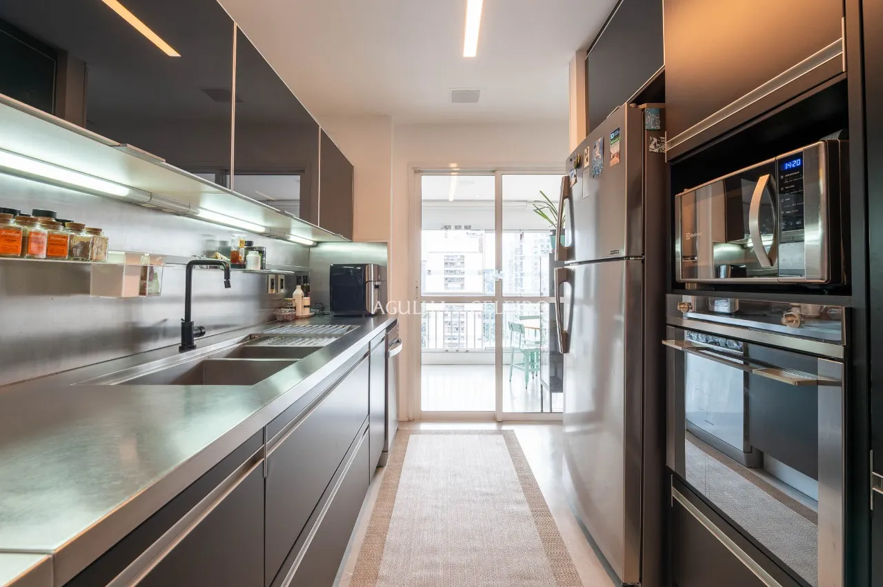 Apartamento com varanda gourmet à venda no Brooklin Novo. – 21674