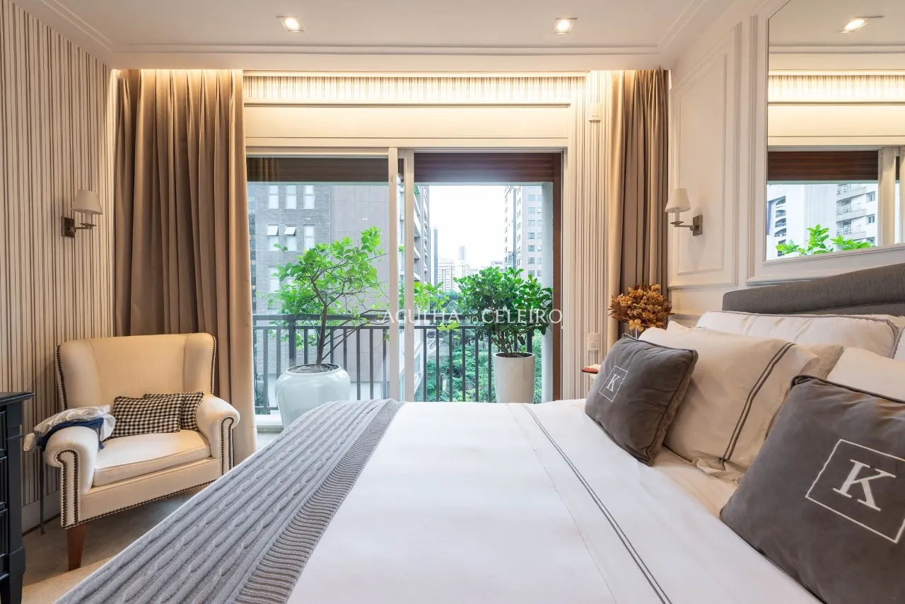 Apartamento sofisticado e pronto para morar no melhor do Jardim Europa. – 21678