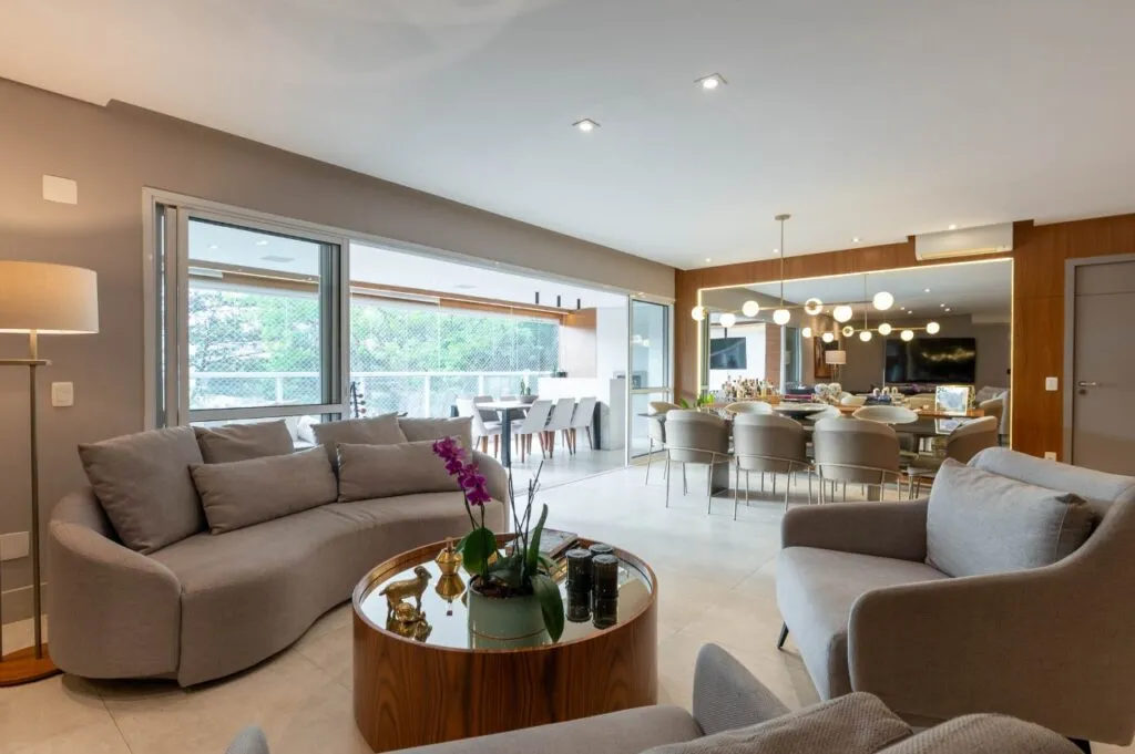 Um apartamento onde espaço, luz e sofisticação se encontram no Brooklin. – 21712