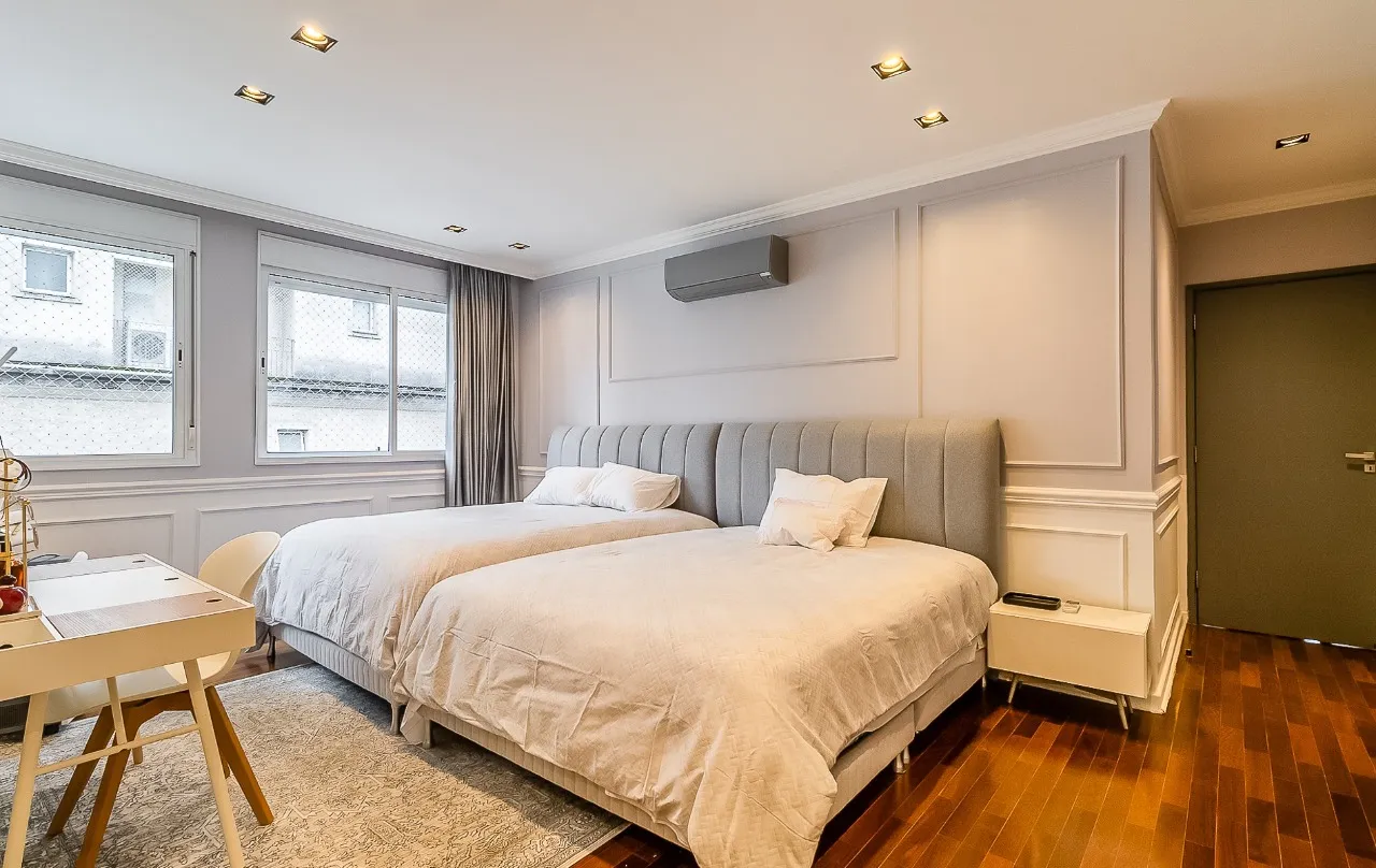 Apartamento com vista aberta, muita luz e atmosfera acolhedora para viver bem nos Jardins. – 21730