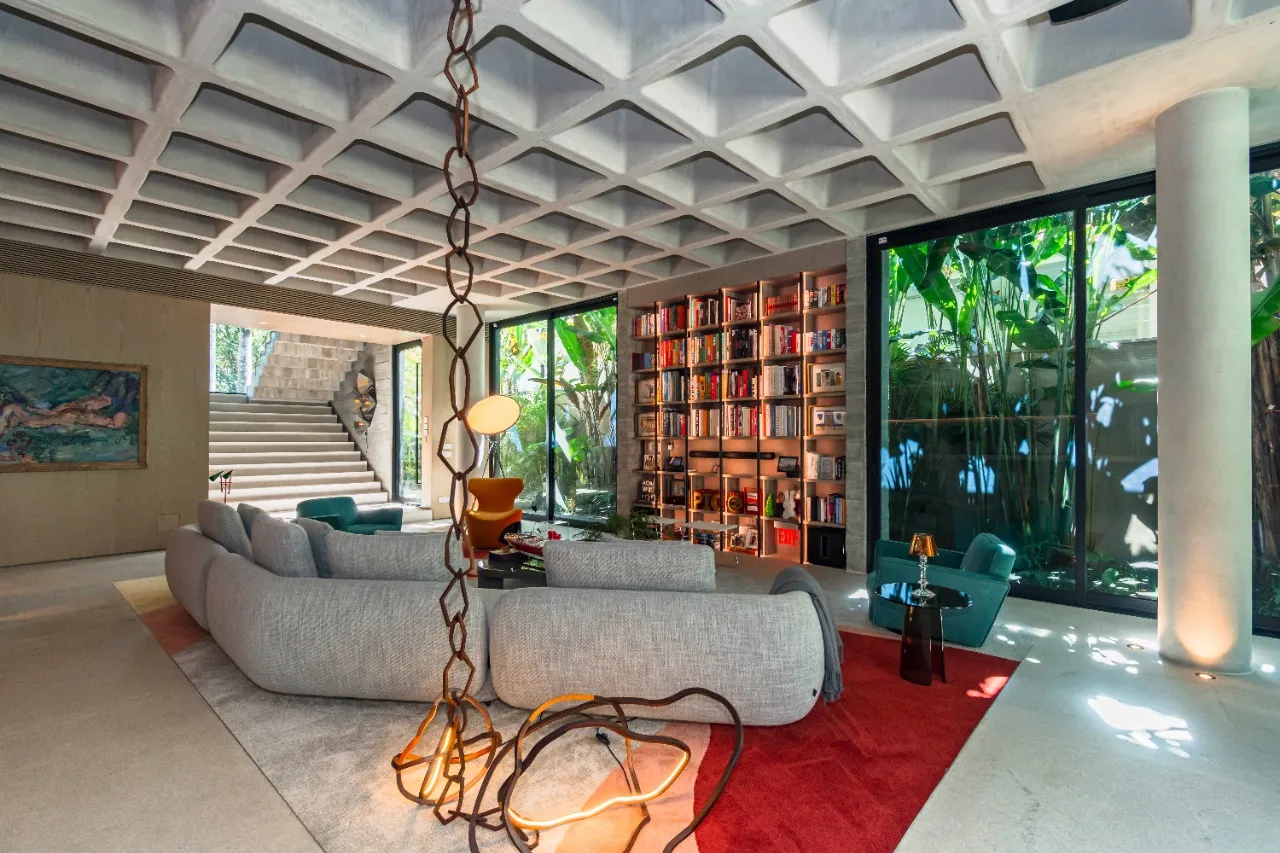 Casa com projeto de David Bastos no Jardim Paulista. – 21731