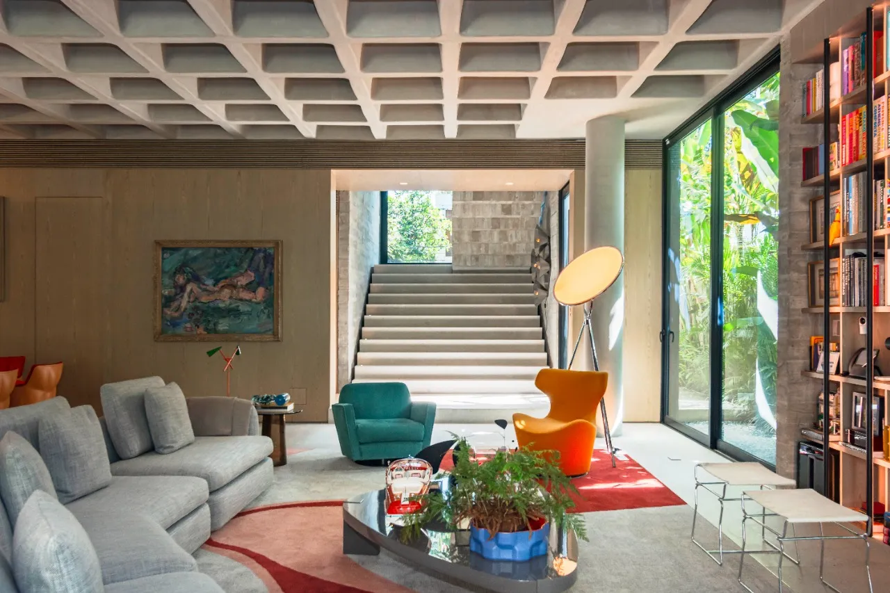 Casa com projeto de David Bastos no Jardim Paulista. – 21731