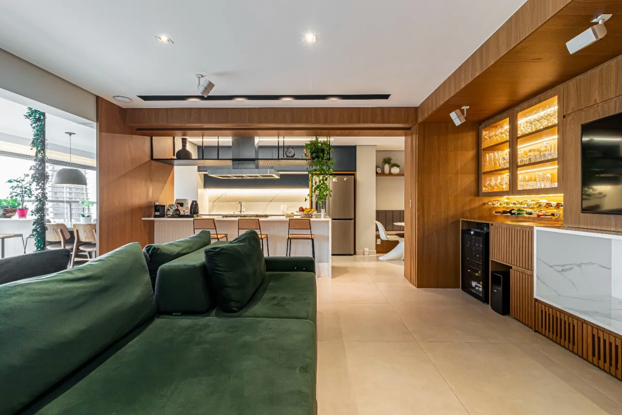 Apartamento mobiliado e pronto para morar. – 21733