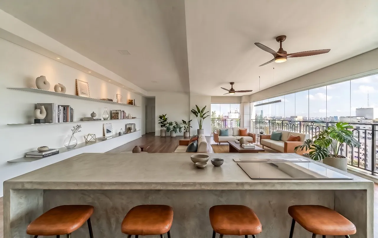 Apartamento novo em andar alto com vista aberta para o verde e rotina facilitada no Jardim Paulista. – 21828