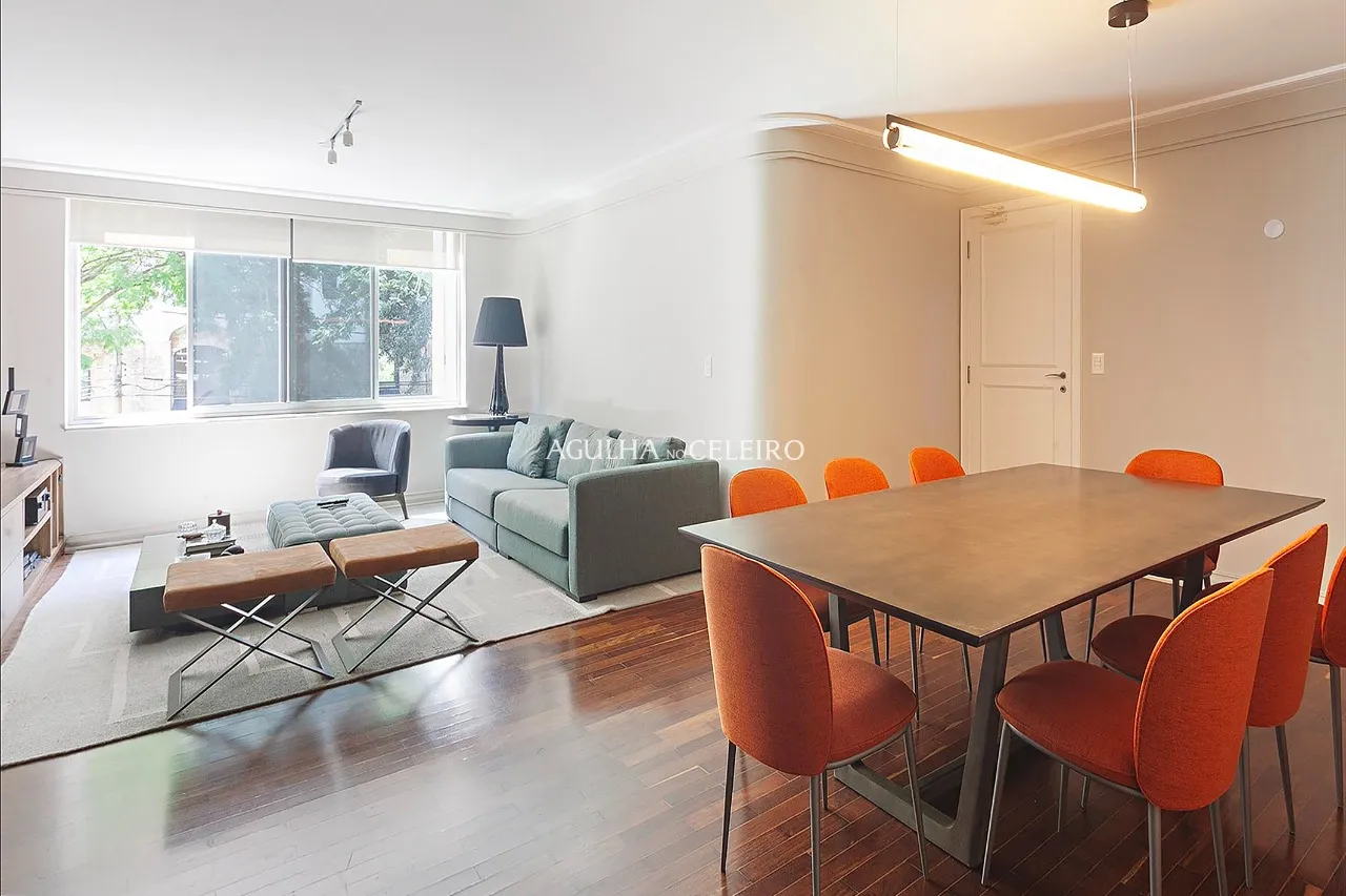 Apartamento com muito conforto em excelente localização à venda na Vila Nova Conceição. – 9523