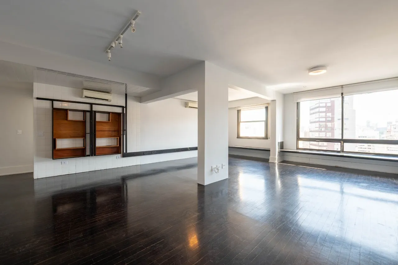 Apartamento iluminado e com vista na parte plana do Jardim América – AP3309