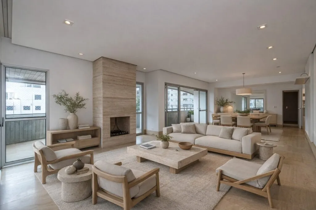 Apartamento em edifício assinado por Ruy Ohtake em Moema Pássaros – AP3679