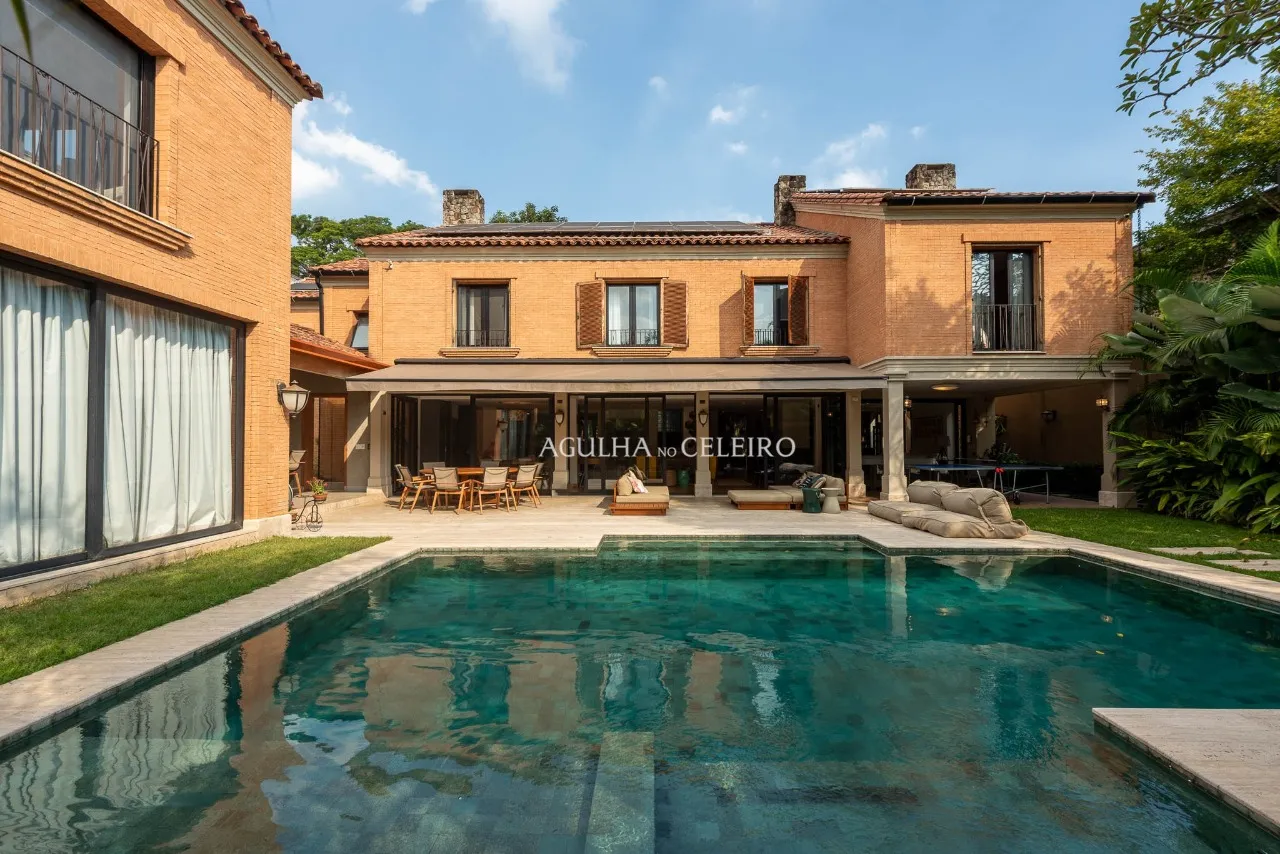 Casa maravilhosa projetada por Rosana Collet à venda no Jardim Europa – CA0224