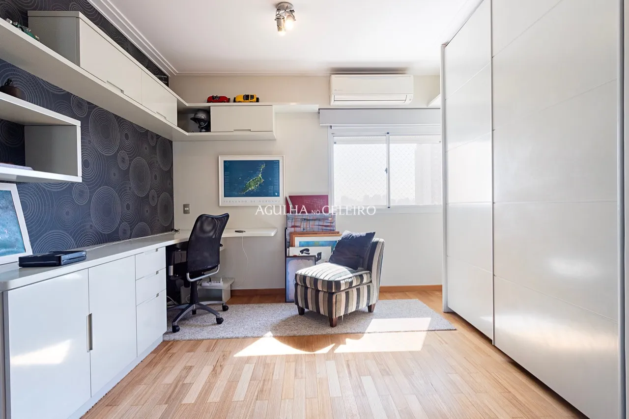 Lindo apartamento mobiliado no Brooklin, com varanda deliciosa e super iluminado. – 16154 - Apartamento-Venda-Brooklin4371