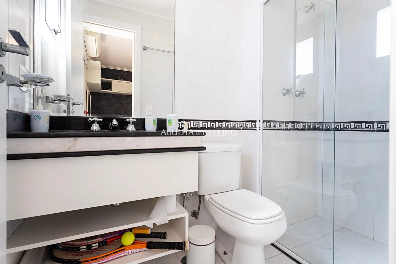 Lindo apartamento mobiliado no Brooklin, com varanda deliciosa e super iluminado. – 16154 - Apartamento-Venda-Brooklin4465