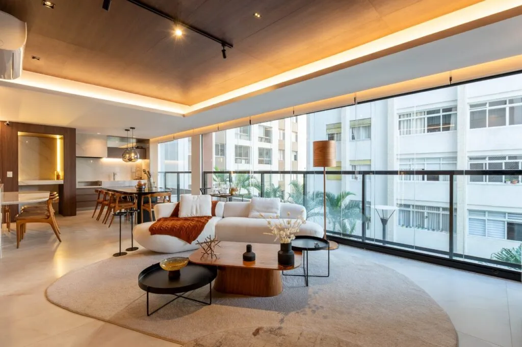 Jardim Paulista: 3 Suítes Decoradas com Móveis de Design – 21969