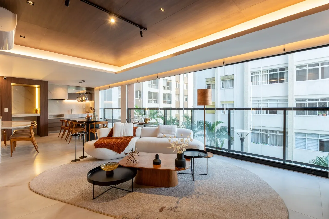 Jardim Paulista: 3 Suítes Decoradas com Móveis de Design – 21969