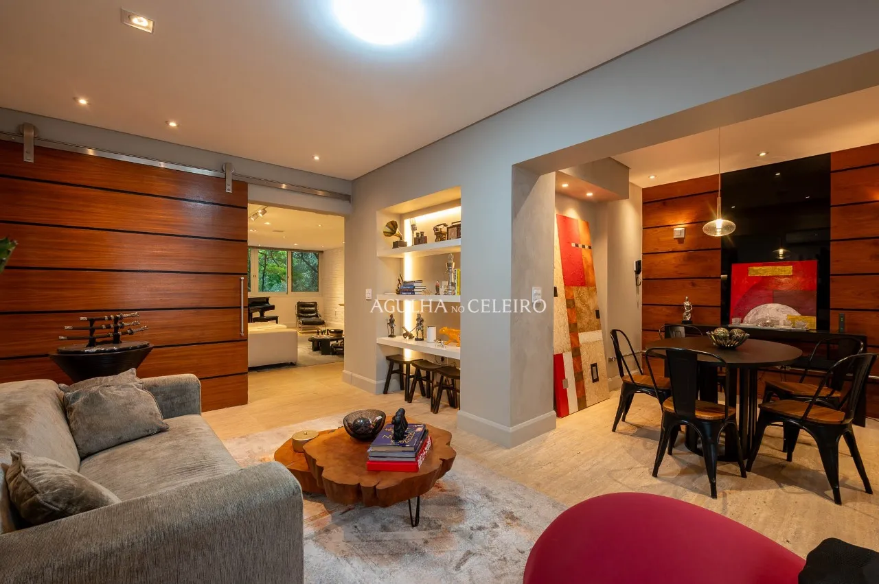 Apartamento com planta funcional e vista para a copa das árvores no Jardim América – 22014
