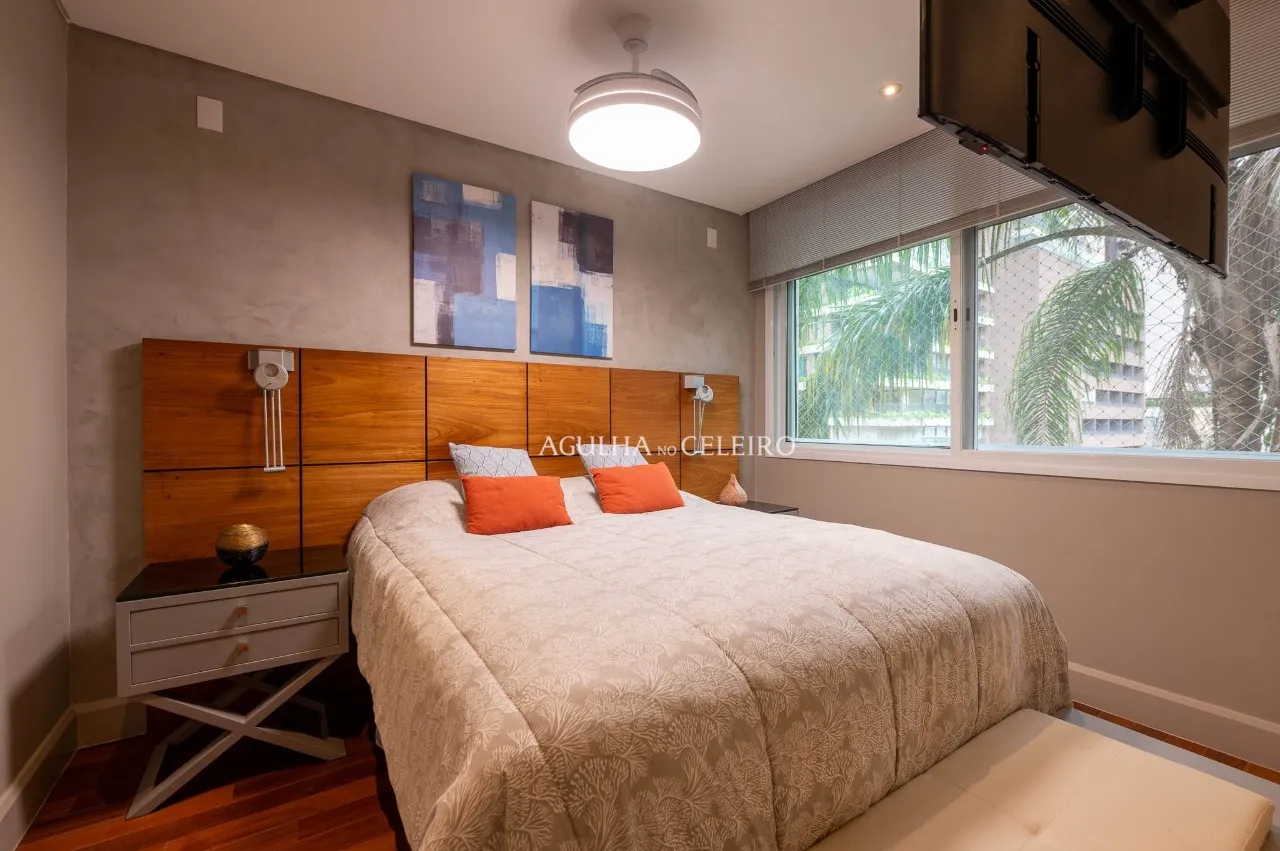 Apartamento com planta funcional e vista para a copa das árvores no Jardim América – 22014