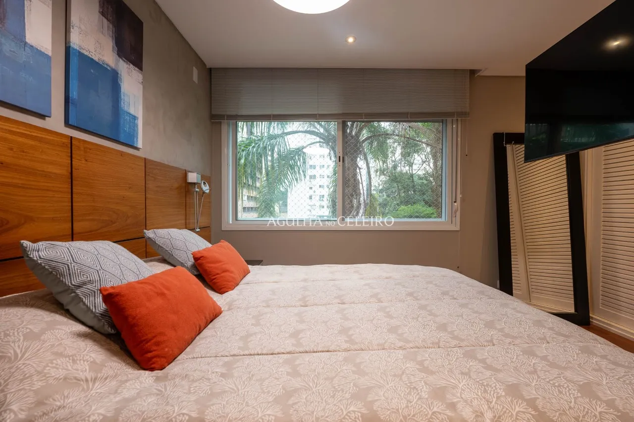 Apartamento com planta funcional e vista para a copa das árvores no Jardim América – 22014