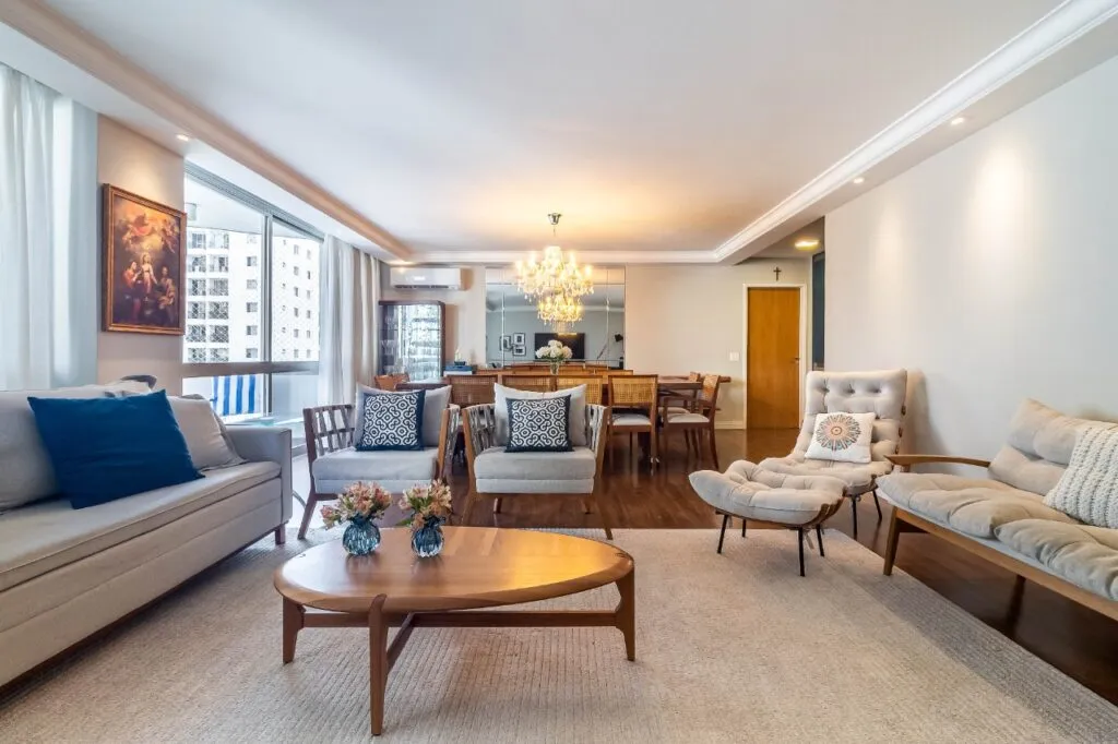 Apartamento com planta bem resolvida e cozinha equipada para uma rotina prática no Jardim Paulista – 22021