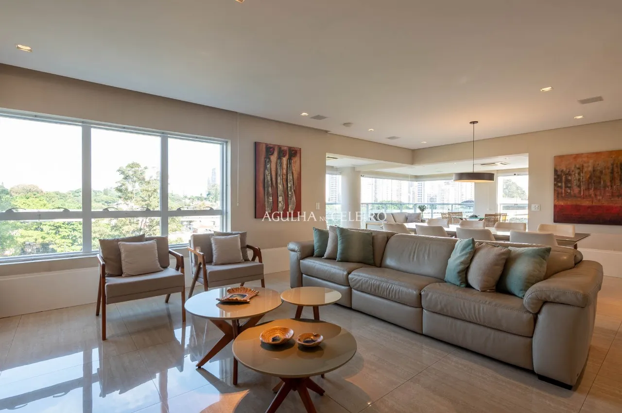 Apartamento com varanda gourmet integrada e vista aberta no Campo Belo – 22055