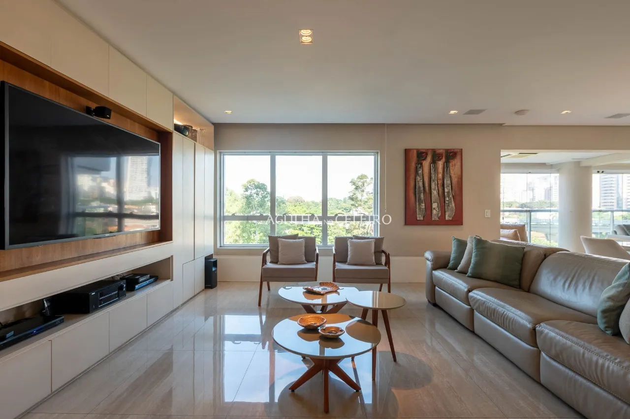 Apartamento com varanda gourmet integrada e vista aberta no Campo Belo – 22055