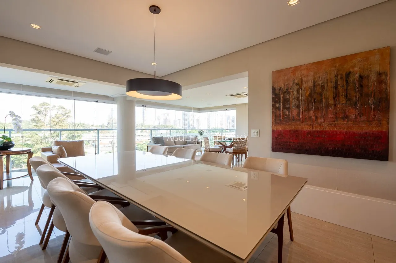 Apartamento com varanda gourmet integrada e vista aberta no Campo Belo – 22055