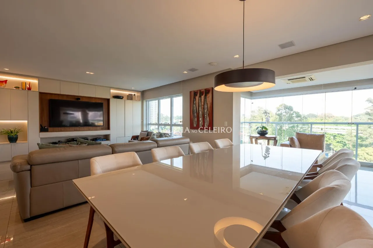 Apartamento com varanda gourmet integrada e vista aberta no Campo Belo – 22055