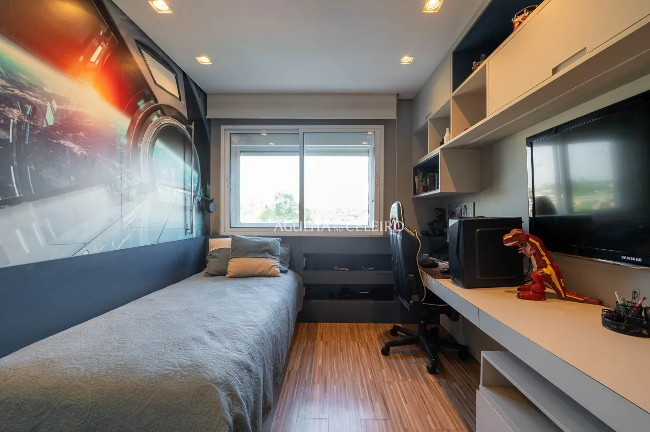 Apartamento com varanda gourmet integrada e vista aberta no Campo Belo – 22055