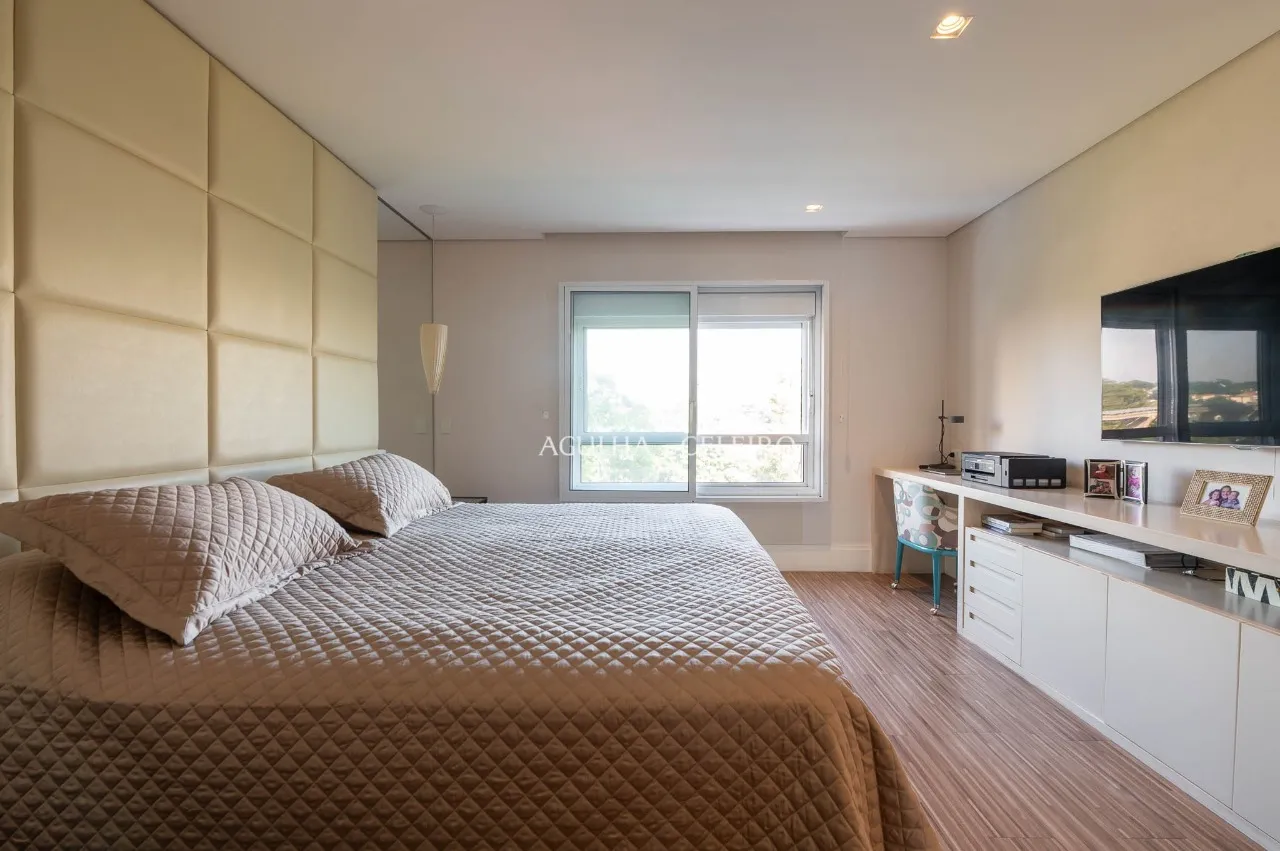Apartamento com varanda gourmet integrada e vista aberta no Campo Belo – 22055