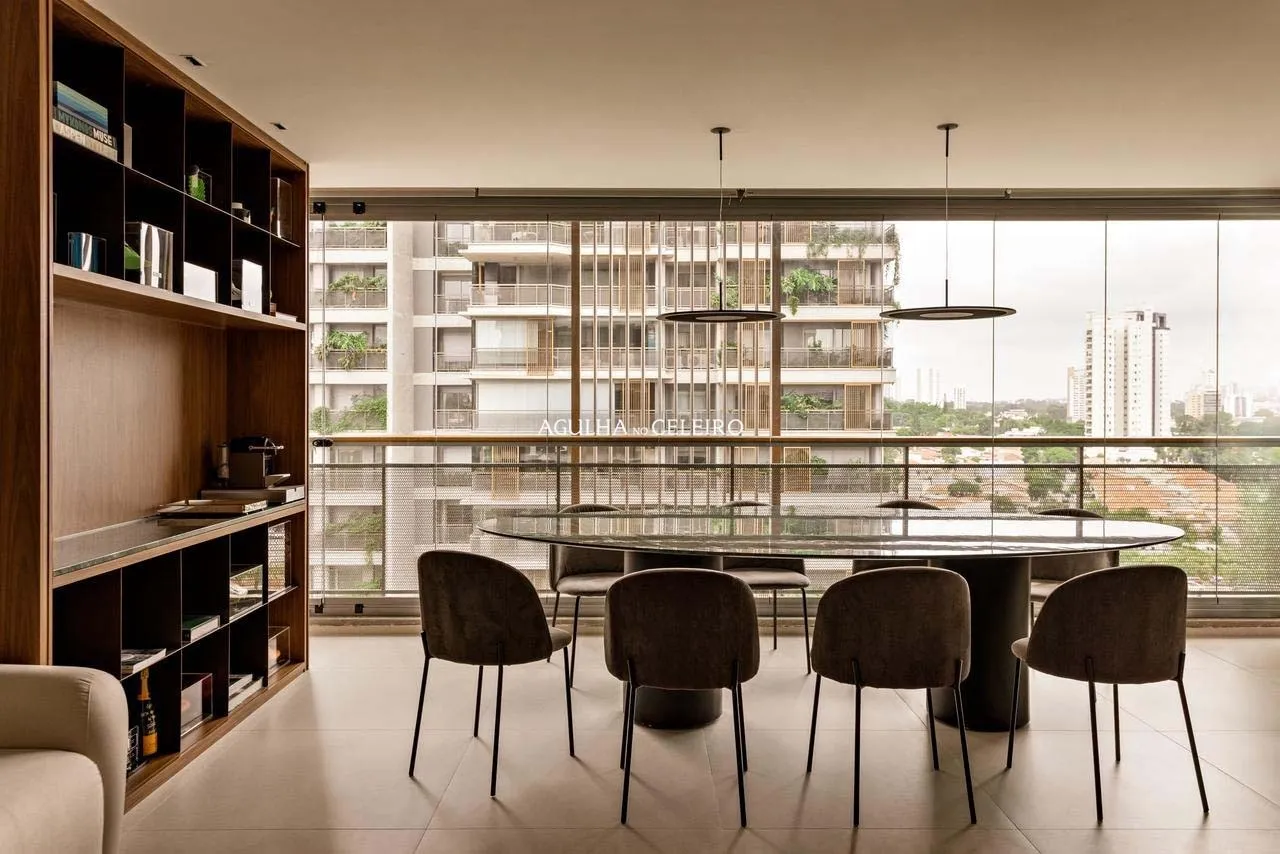 Apartamento com venda mobiliada em condomínio completo no Brooklin – 22150