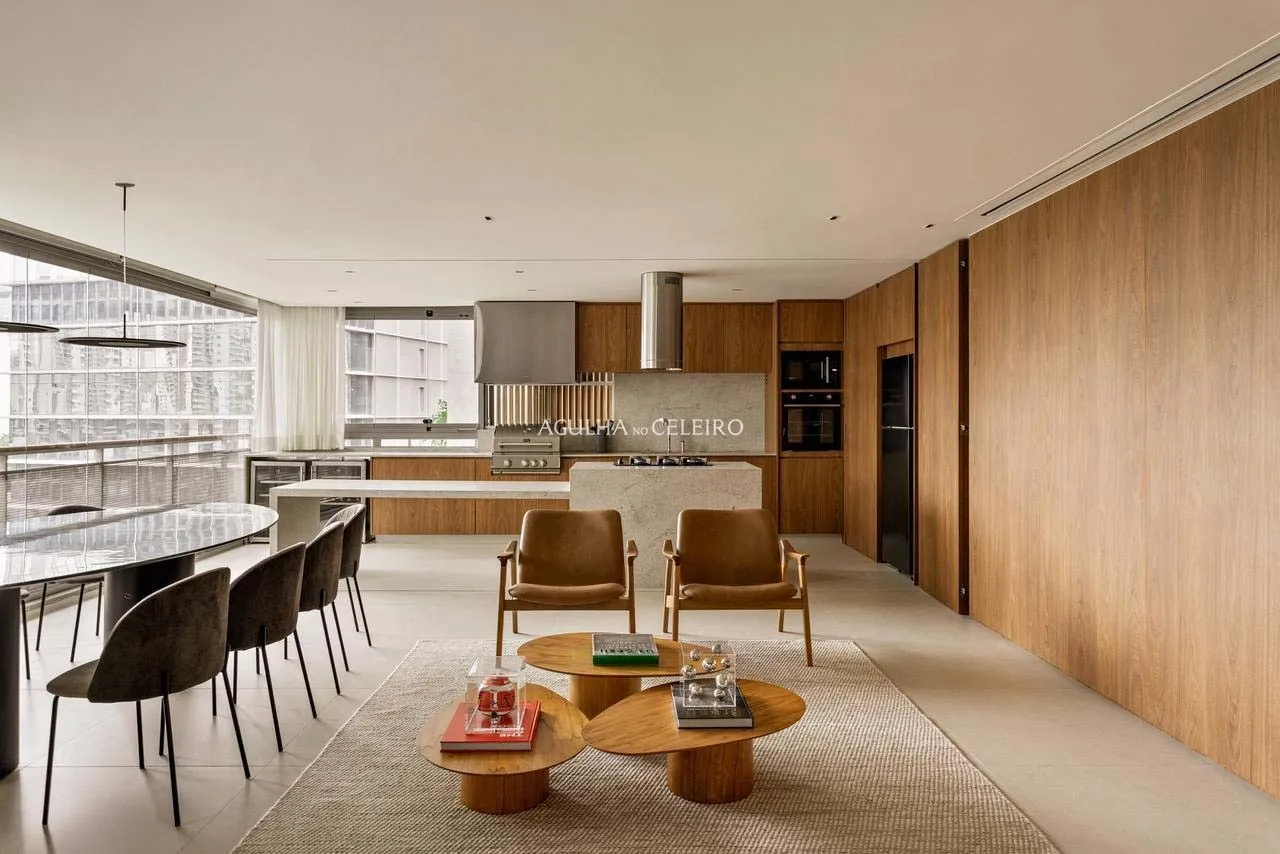 Apartamento com venda mobiliada em condomínio completo no Brooklin – 22150
